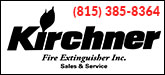 Kirchner Fire Extinguisher Sponsorship Banner