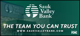 Sauk Valley Bank Sponsorship Banner